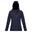 Hoodie Mesclado Kizmit II Mulher Azul Marinho Delicado