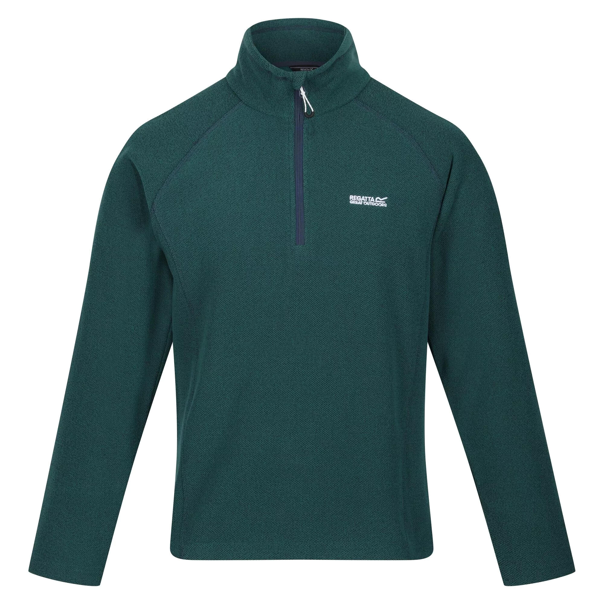 Great Outdoors Mens Kenger Half Zip Honeycomb Fleece (Admiral Blue) 4/5