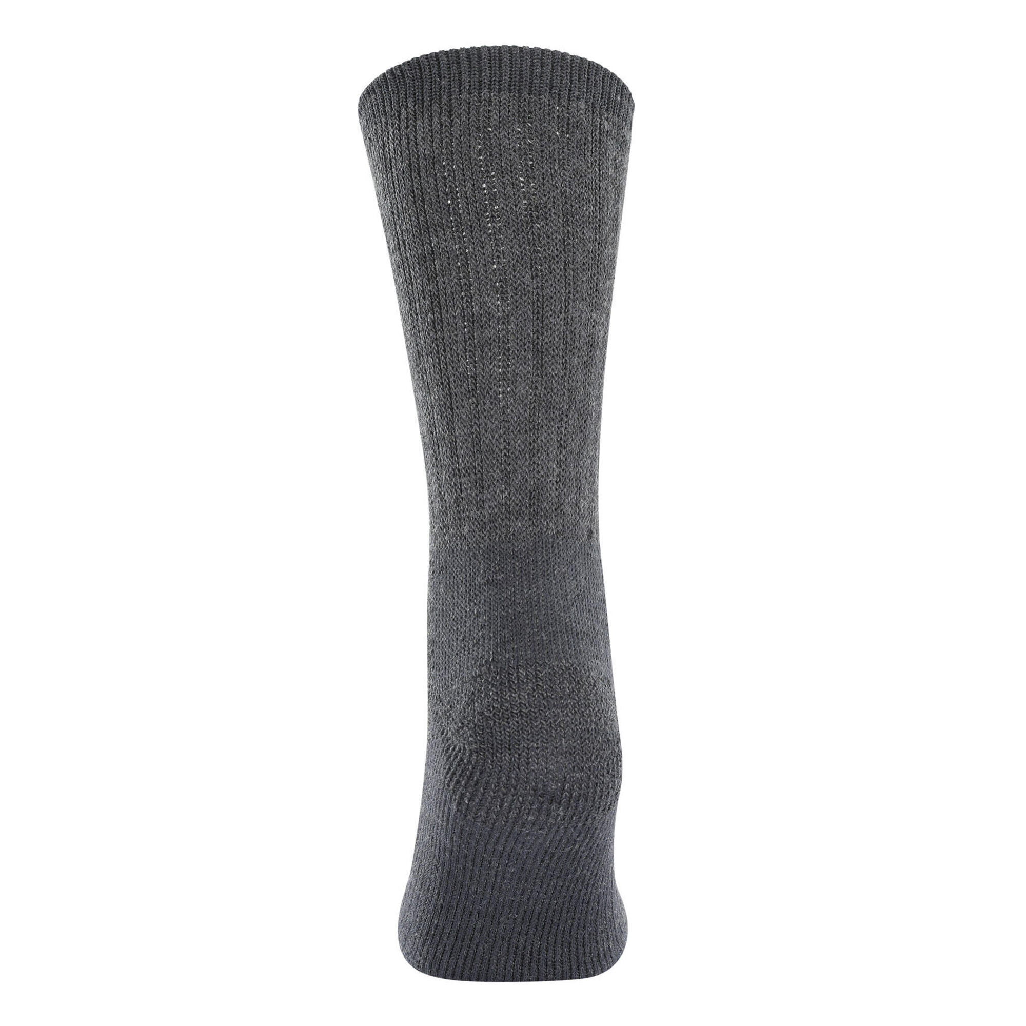 Stroller Chaussettes De Randonnée En Laine Homme (Noir Chiné) 2/4