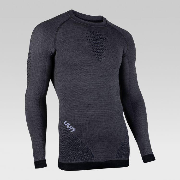 UYN Funktionsshirt Man Fusyon Uw Shirt Lg Sl Herren - grau