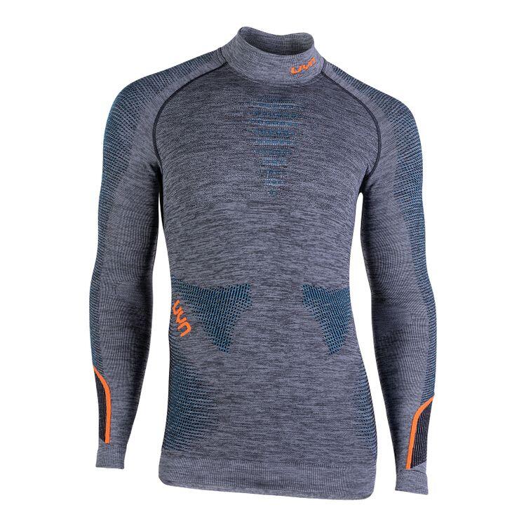 AMBITYON SOUS-VÊTEMENTS MANCHES LONGUES MÉLANGÉ COL MONTANT HOMME 2/3