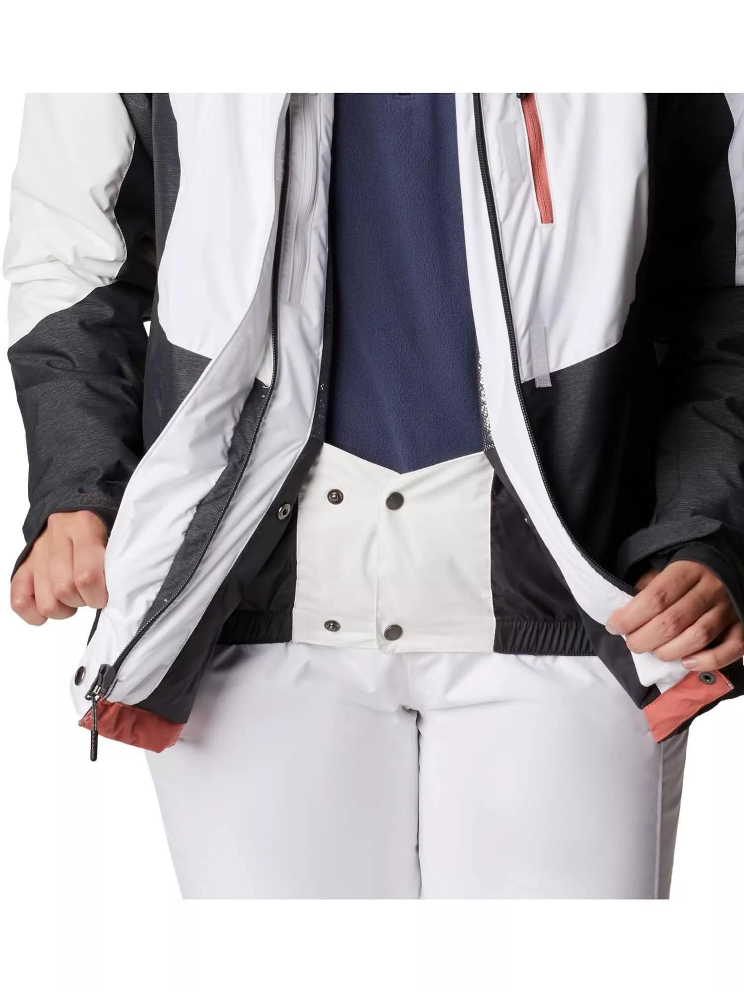 Skijacke Rosie Run Insulated Jacket Damen - weiß 7/7