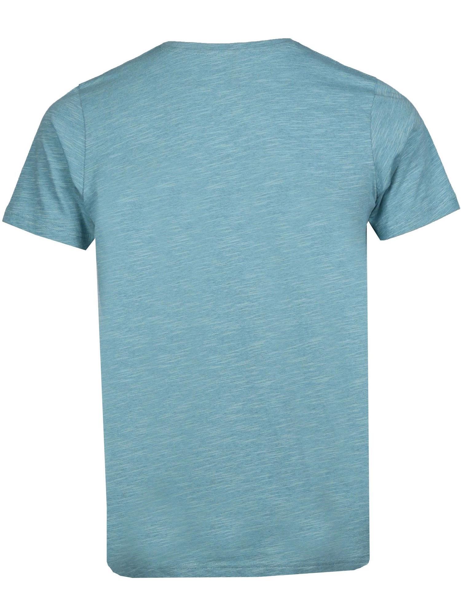 T-shirt męski Fundango Jaggy Strukturyzowany krótki rękaw 7/7