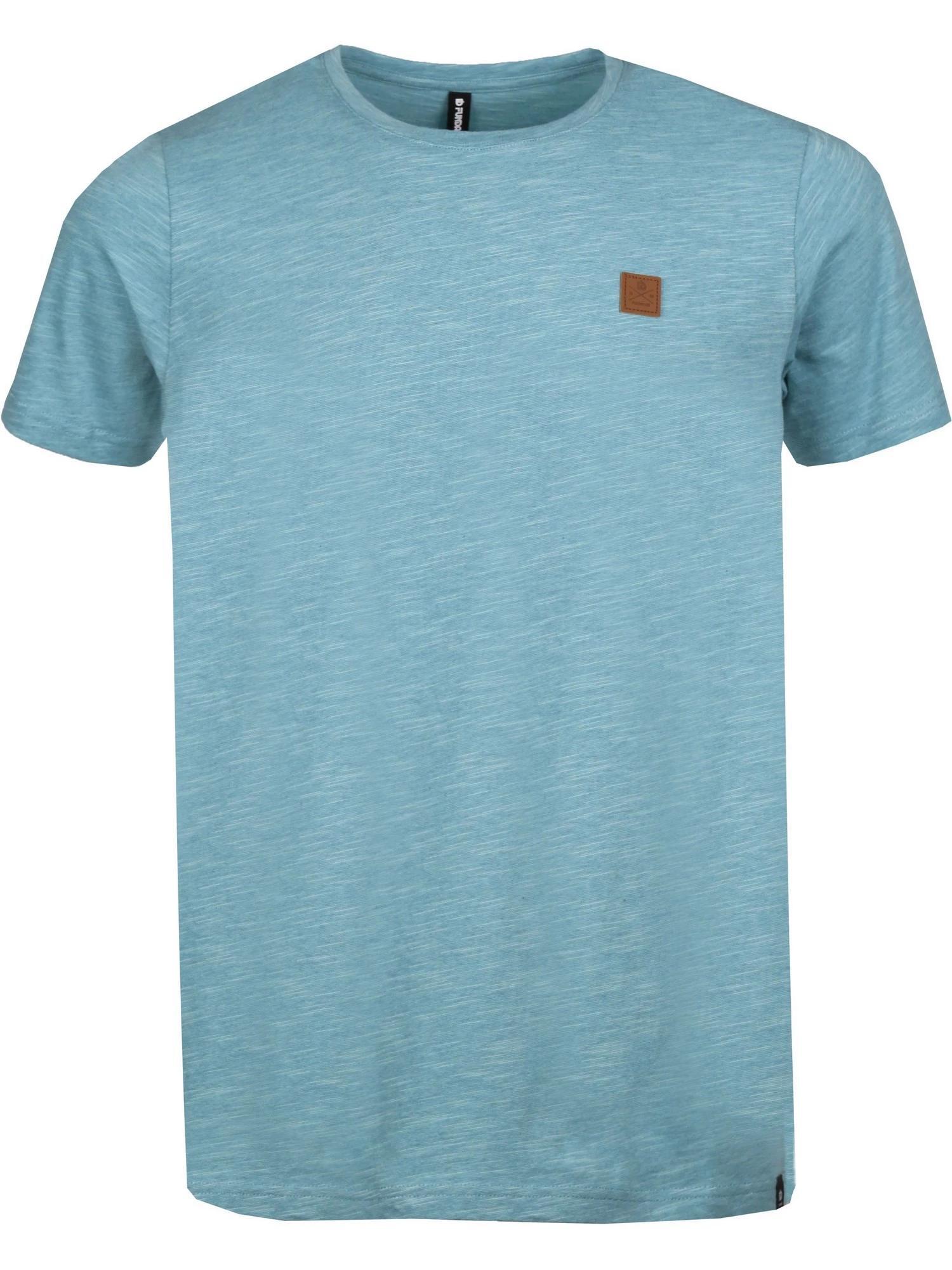 T-shirt męski Fundango Jaggy Strukturyzowany krótki rękaw 6/7