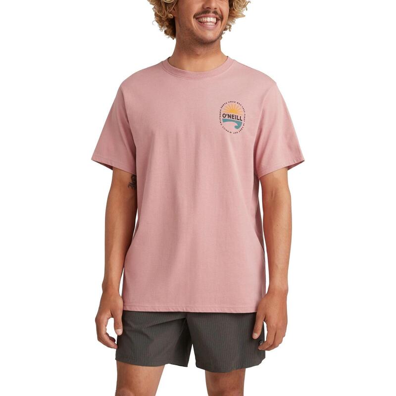 Koszulka z krótkim rękawem Vinas T-Shirt - różowy