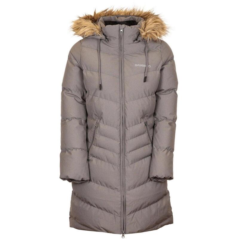 Casaco Fundango Puppis Padded Jacket, Cinza, Mulheres