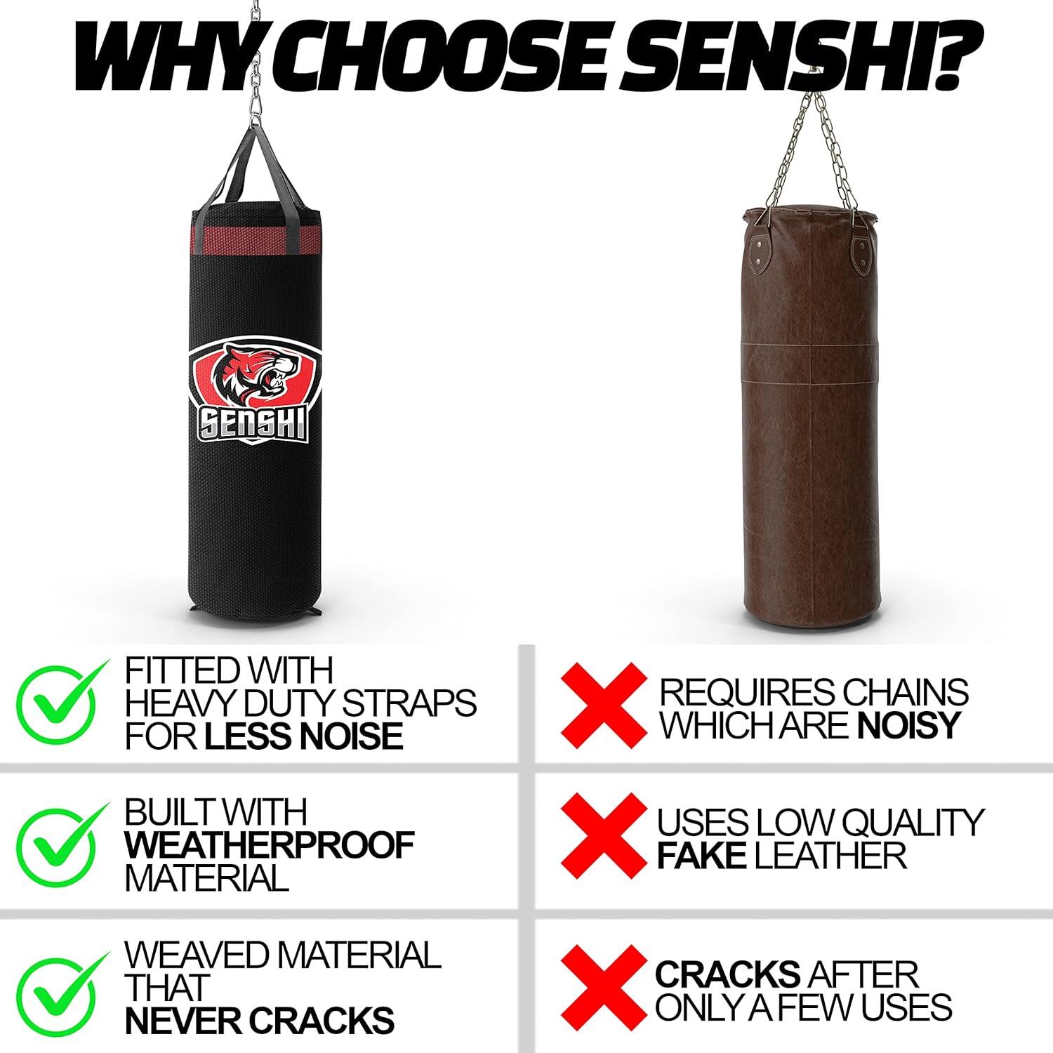 Senshi4 ft Indoor / Outdoor Punch Bag Set 5/7
