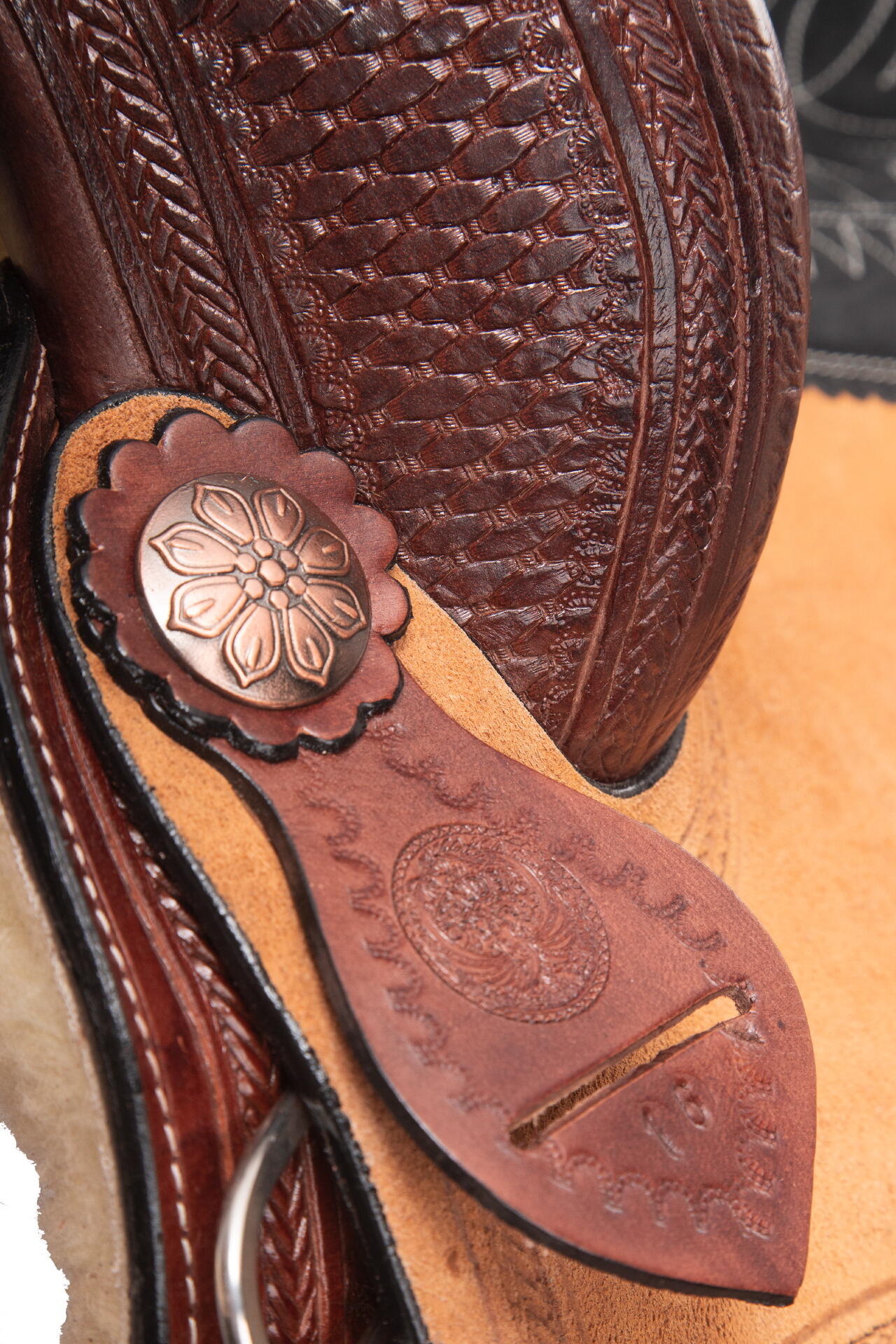 Sella Western da Barrel Professional  Fender Saddle Usa 0551 4/7