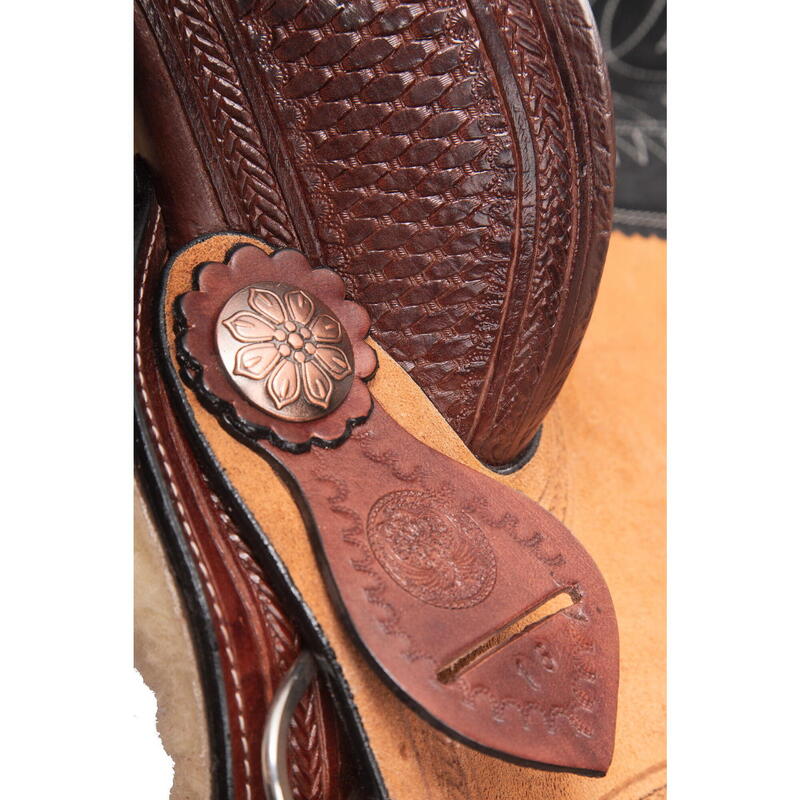 Sella Western professionale modello da Barrel Fender Saddle