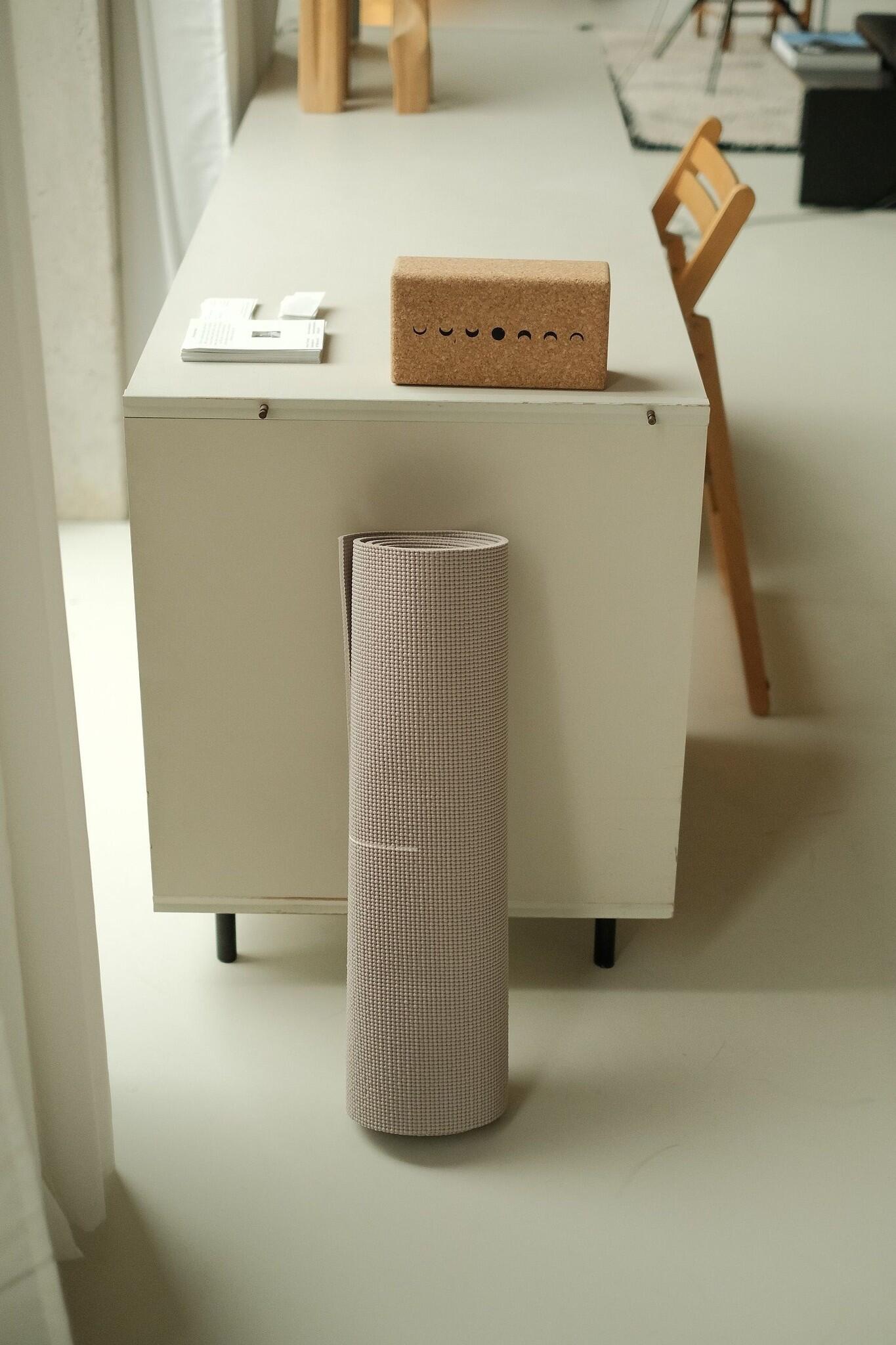 Lotus Yogamat sticky extra dik align taupe 5/5