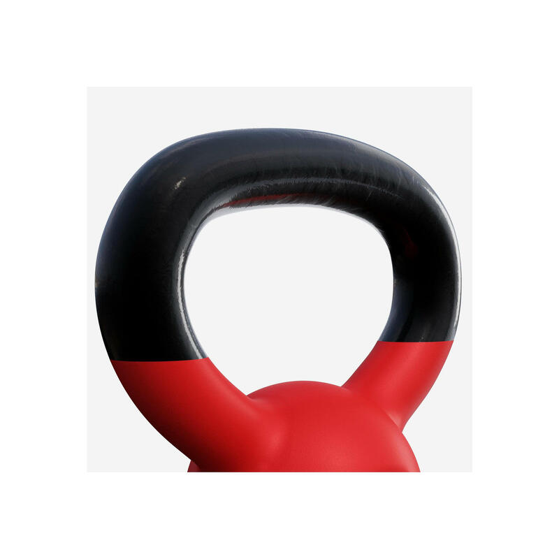 Kettlebell - Gietijzer (rubber coating) - 2 kg
