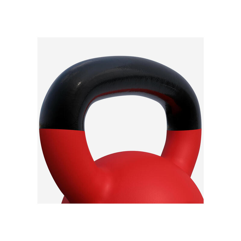 Kettlebell - Gietijzer (rubber coating) - 14 kg