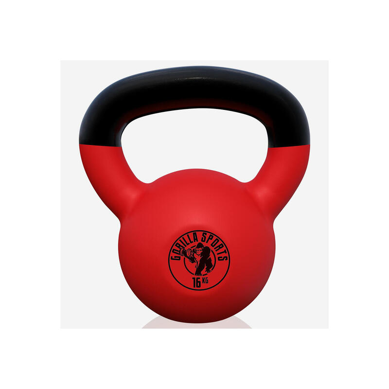 Kettlebell Guss mit Vinylbeschichtung 2 kg - 32 kg