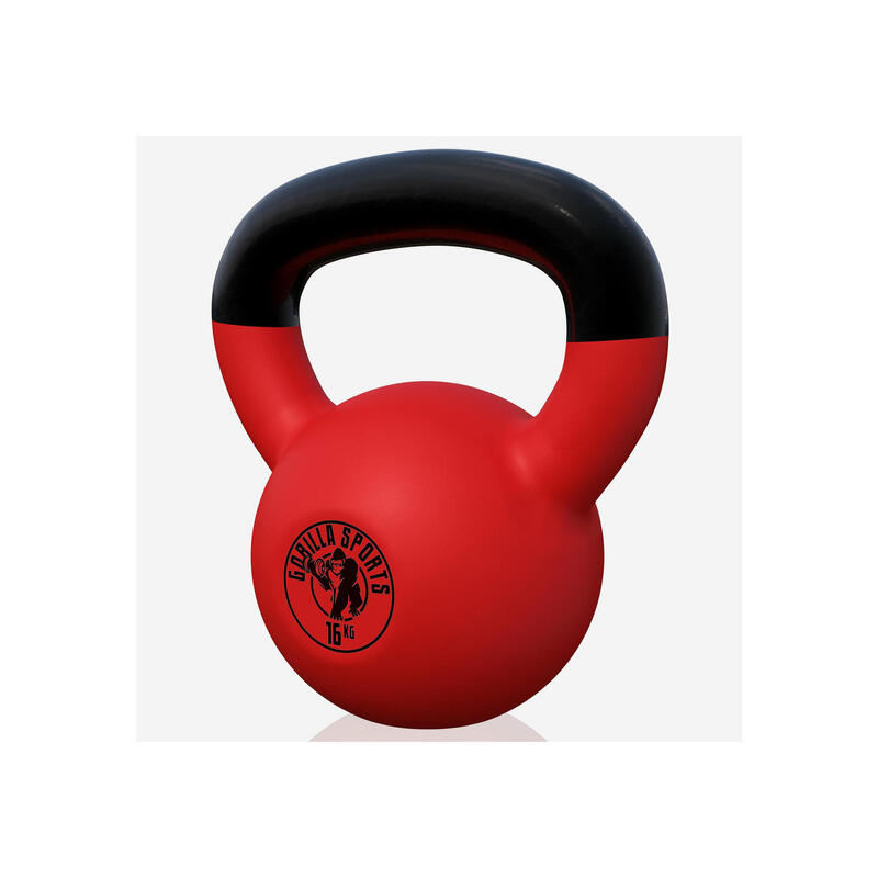 Kettlebell Guss mit Vinylbeschichtung 2 kg - 32 kg