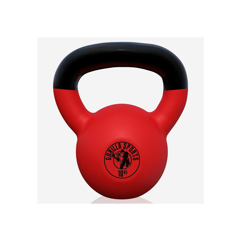 GORILLA SPORTS Kettlebell Neopren 2-32 KG