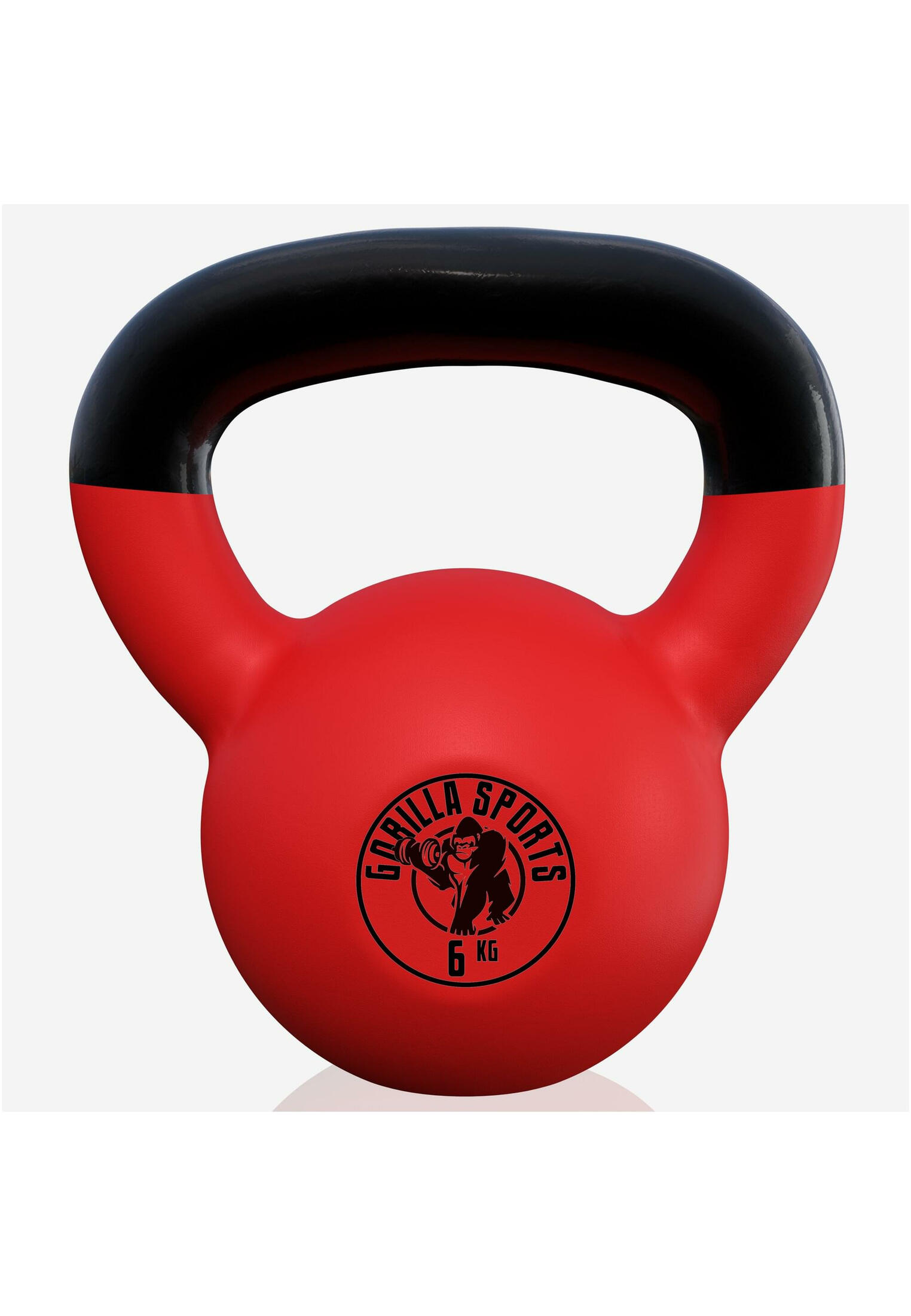 Kettlebell treningowy Gorilla Sports Gumi 2/7