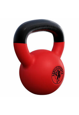 Kettlebell - gietijzer (rubber coating) - 2 kg
