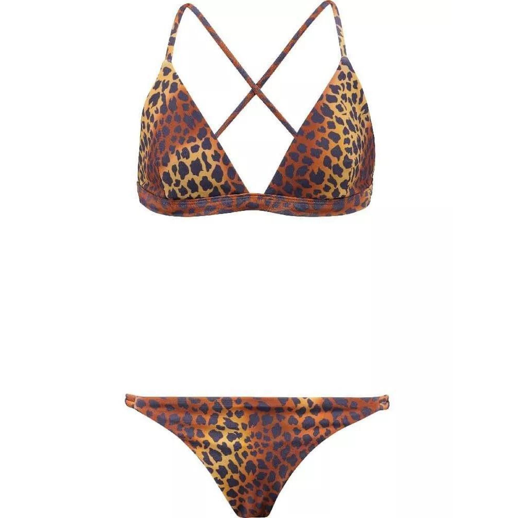 Conjunto Bikini niña Pebbly Triangle multicolor