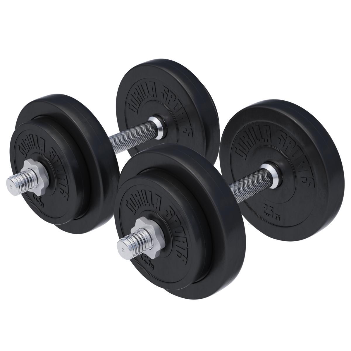 Kit pesas 2025 20 kg decathlon