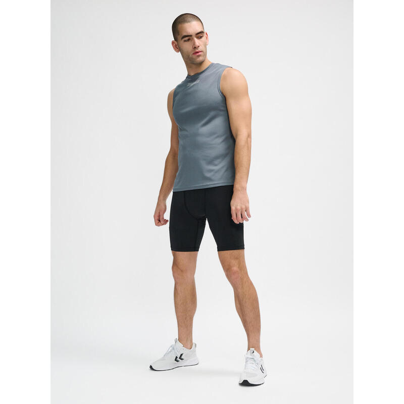 Tight Pantalones Cortos Hmlte Entrenamiento Hombre Elástico De Secado Rápido