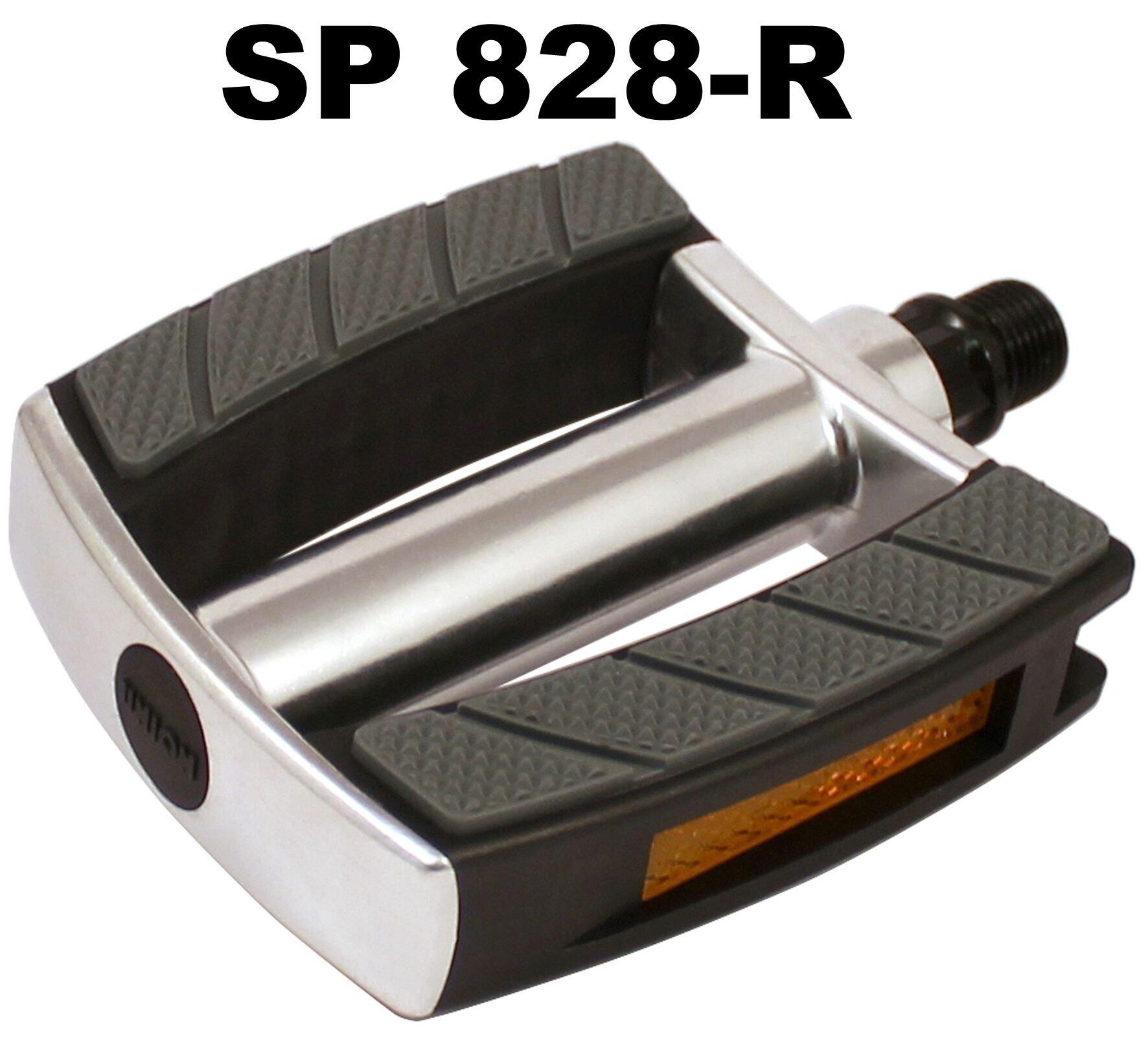 Pedali Union SP-828 alluminio extra-larghi per e-bike 9/16". 2/3