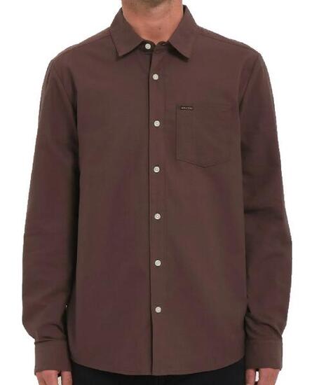 VOLCOM Volcom Hemd Veeco Oxford Hemd Pumice rot