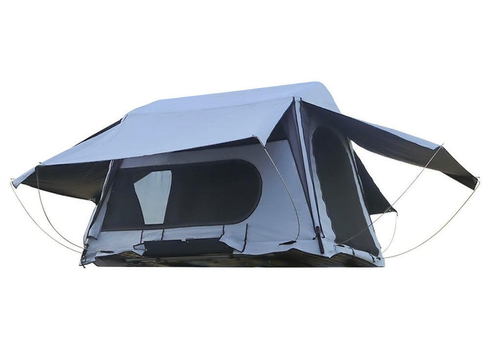 OUTDOORU Dachzelt Sky aufblasbar für 3 Personen Grau 145 cm