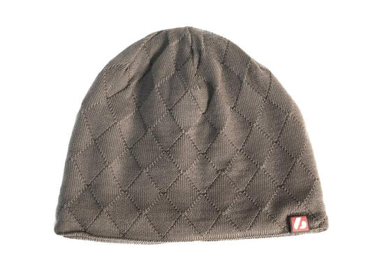 Czapka Beanie na zimę ANTON szara