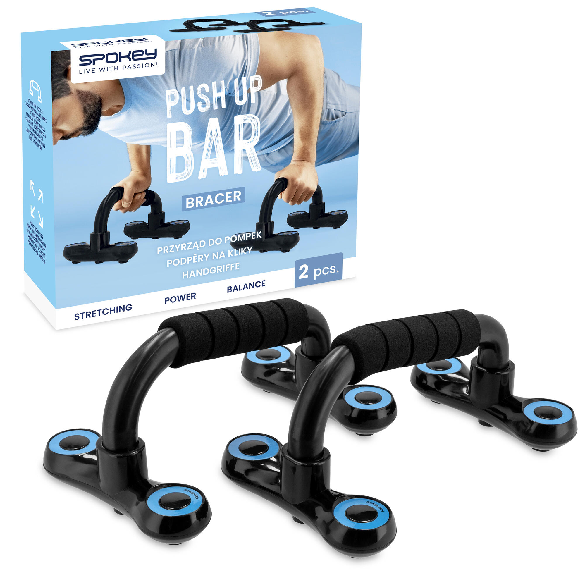Uchwyty do pompek Spokey Bracer 7/7