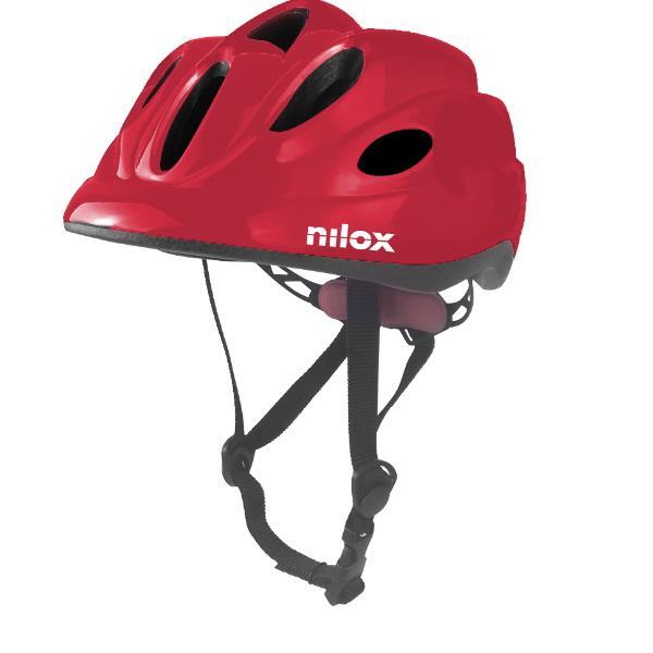 Nilox kinderhelm voor step/fiets, blauw met ledlampje 2/3