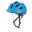 casco bambino per monopattino/bici nilox azzurro con luce led
