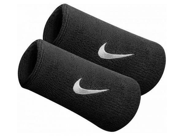 Nike Doublewide Wristbands Black Cuffs Adult 2/5