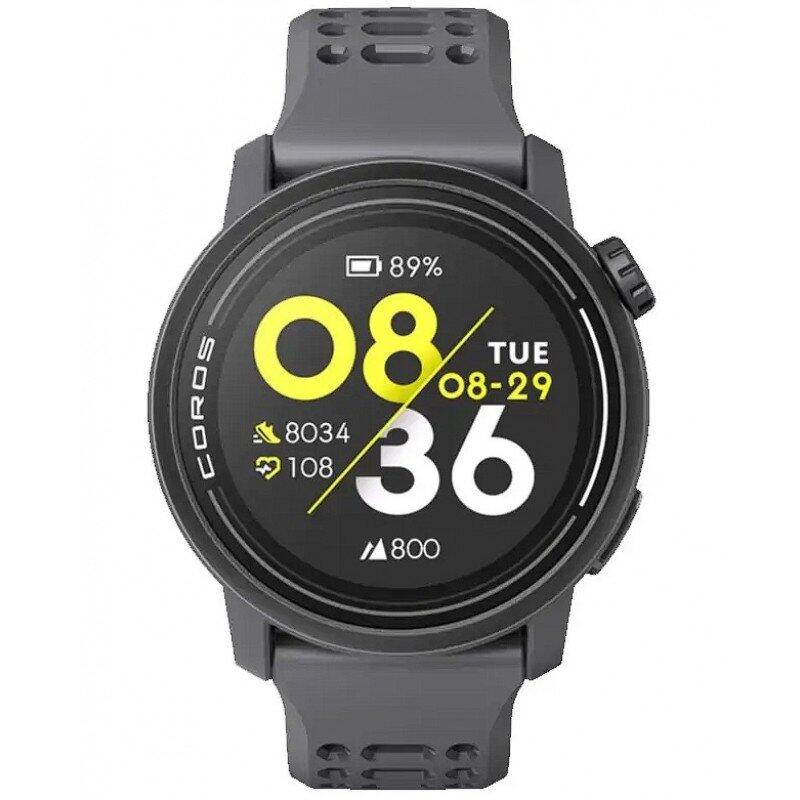 Montre COROS Pace 3 noire avec bracelet en silicone