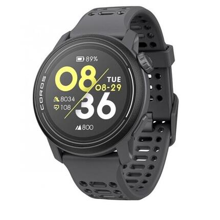 Montre COROS Pace 3 noire avec bracelet en silicone
