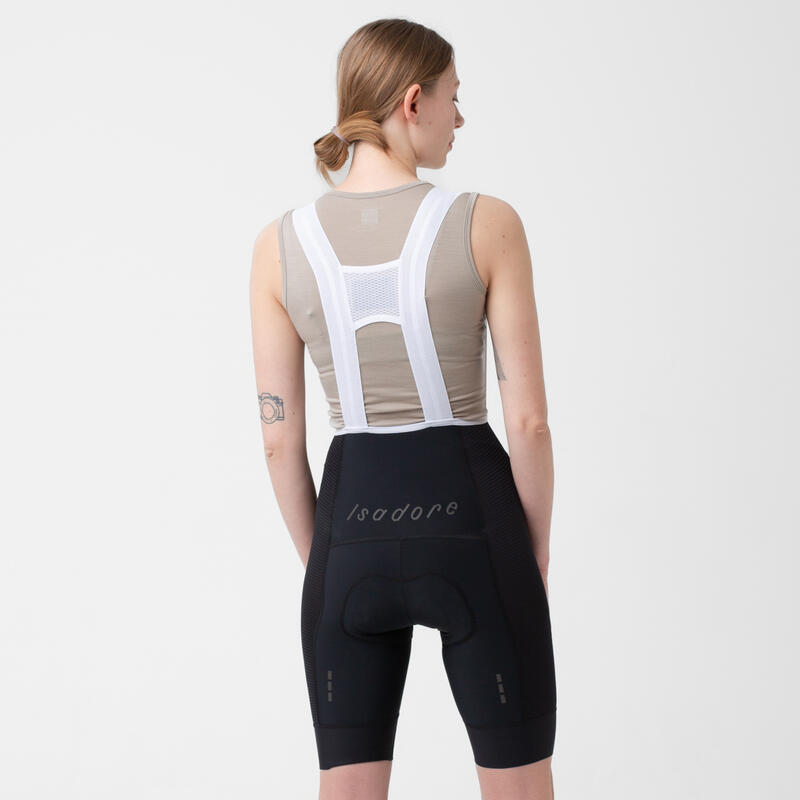 Dames wieler Mouwloze baselayer Merino Koord