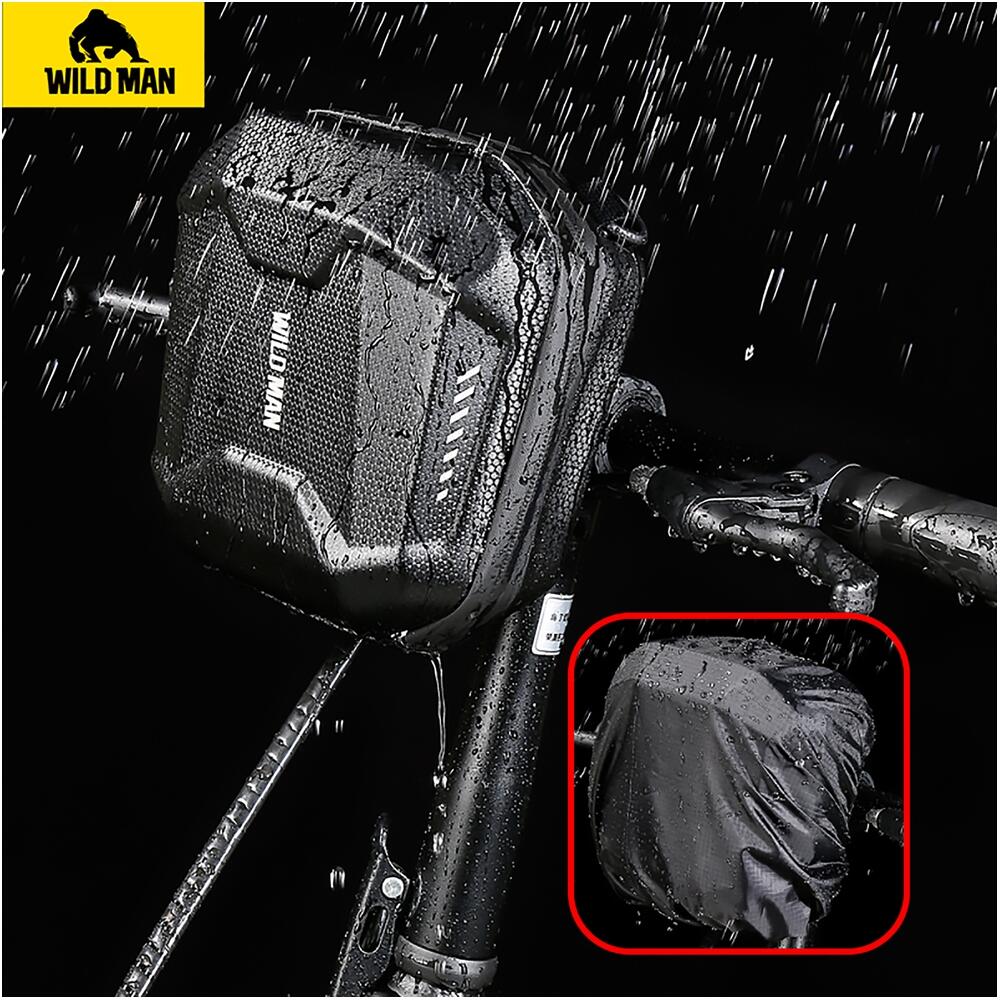 Sacoche Wild Man E18 2L noire, coque semi-rigide, waterproof 6/6