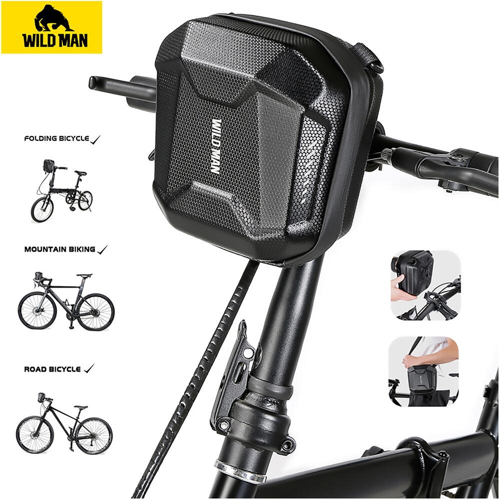 Sacoche Wild Man E18 2L noire, coque semi-rigide, waterproof 3/6