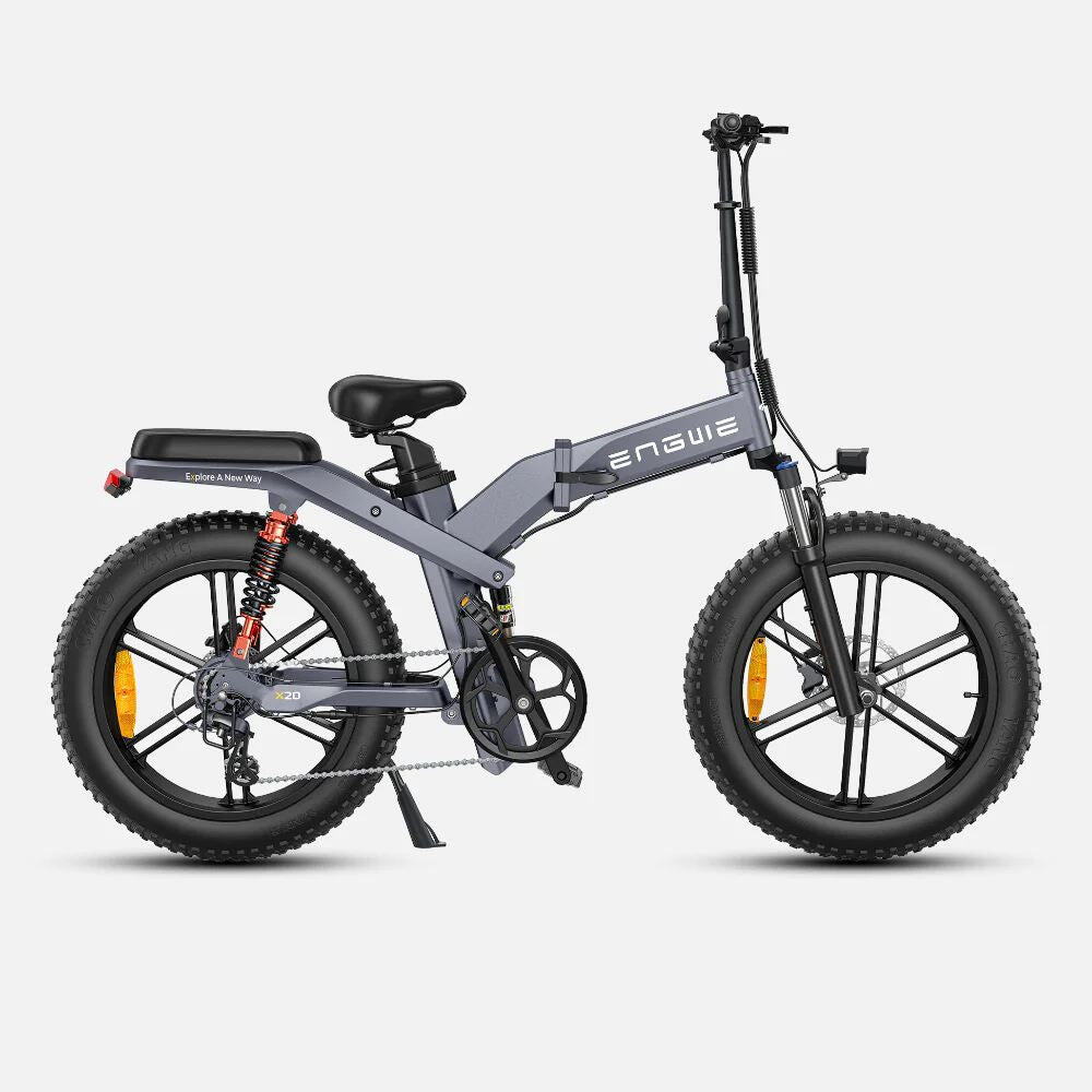 Bicicleta elétrica engwe x20 | potência 750w | autonomia 70km