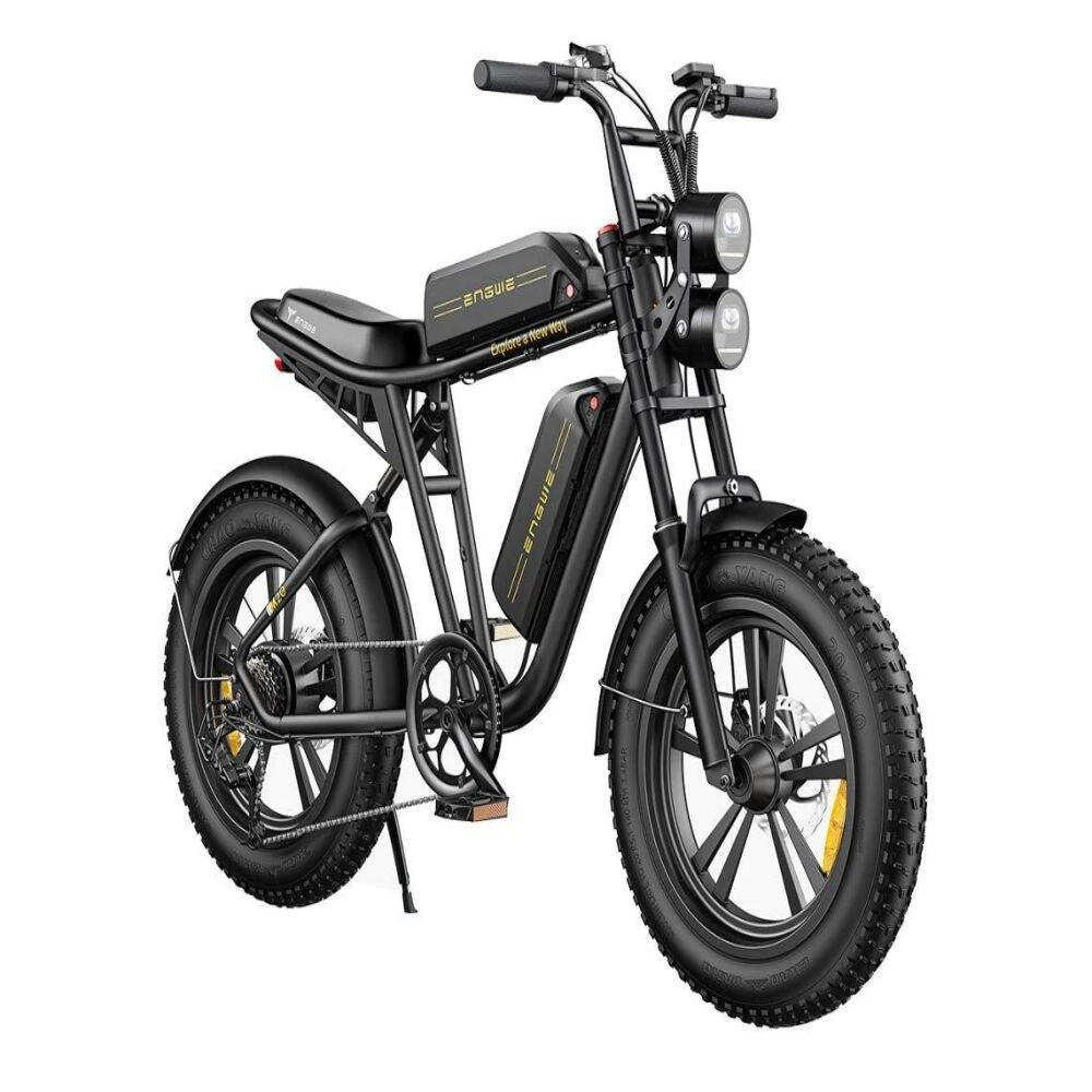 ENGWE M20 26AH Electric Bike | 750W 1248WH Dual Battery 120KM | Black 2/5