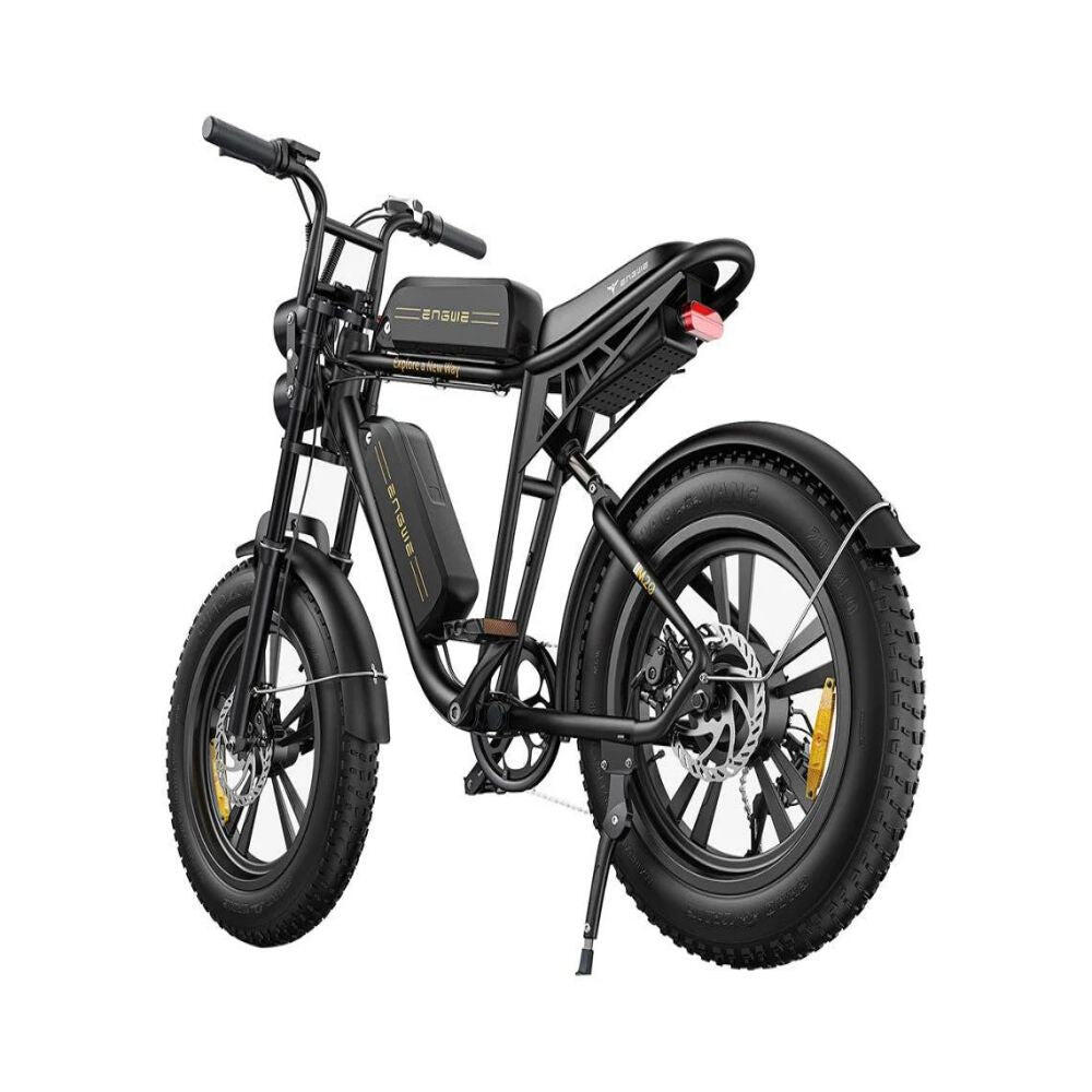 ENGWE M20 26AH Electric Bike | 750W 1248WH Dual Battery 120KM | Black 3/5