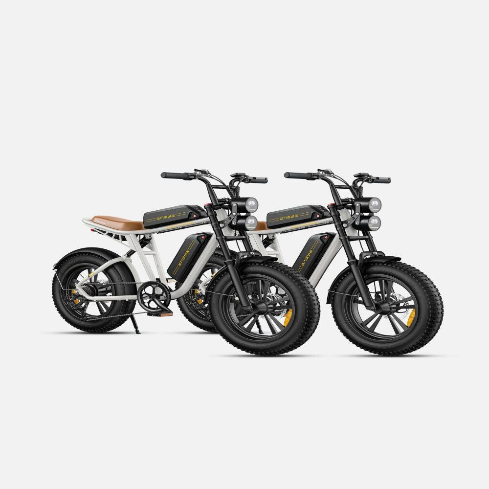 ENGWE M20 26AH Electric Bike | 750W 1248WH Dual Battery 120KM | White 5/5
