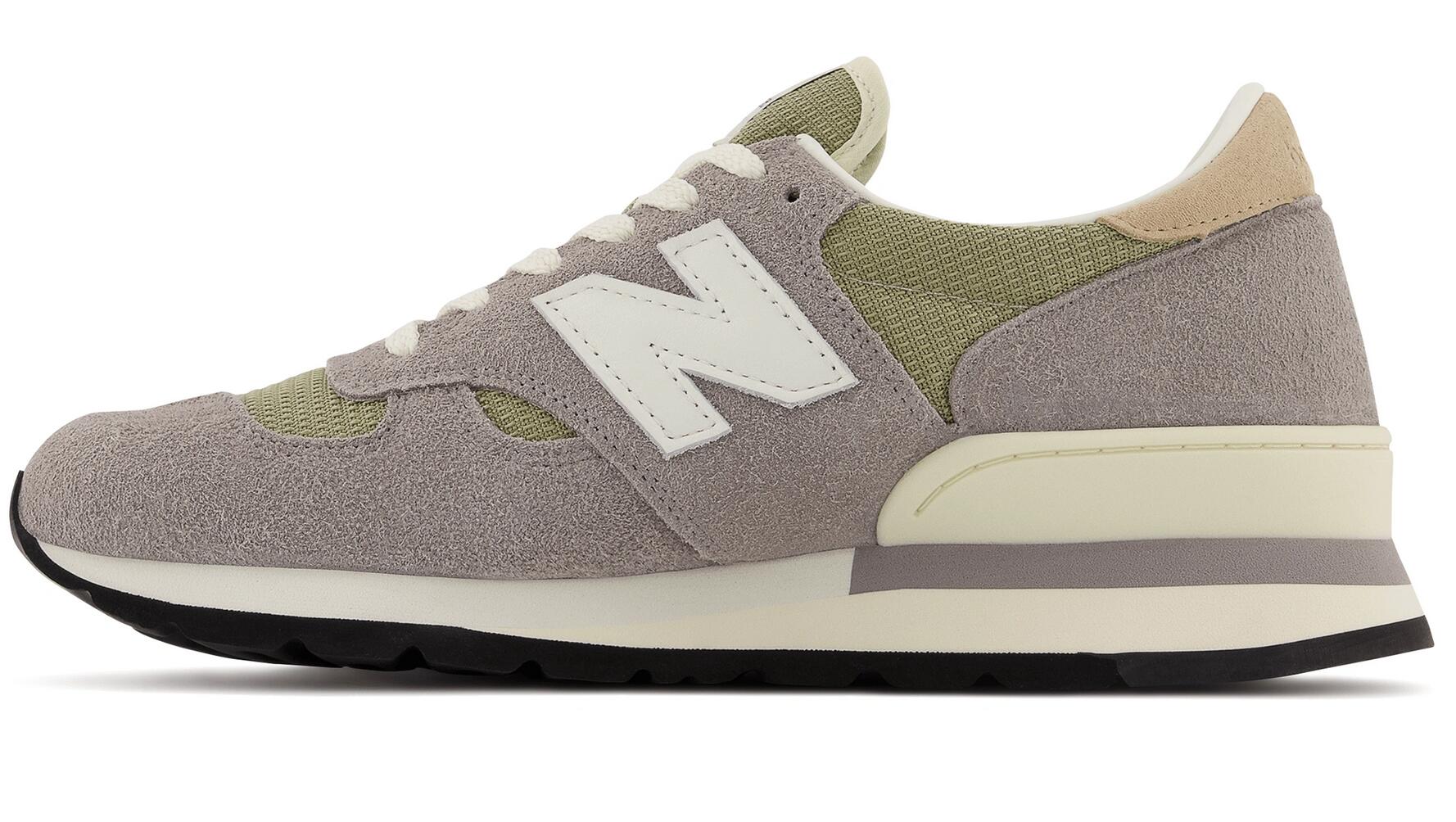 Chaussures de marche New Balance 990 pour hommes 3/4