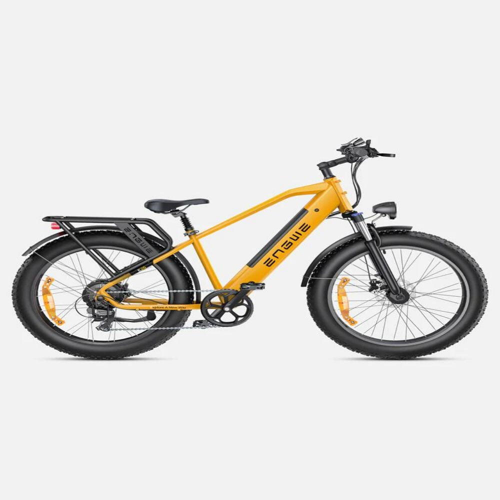 ENGWE E26 Electric Bike - 250W 768WH 140KM Range Disc Brakes - Yellow