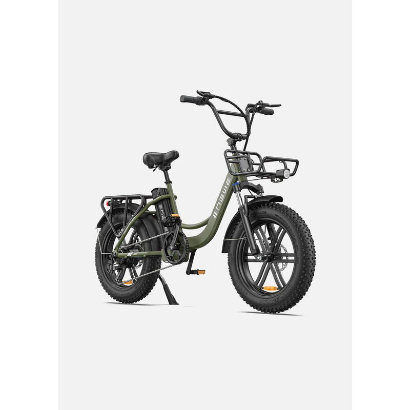 Bicicleta Elétrica ENGWE L20 | 250W | Autonomia 60KM | Verde
