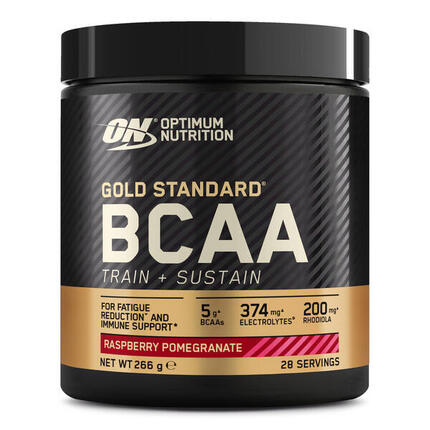 BCAA en poudre - Gold Standard BCAA - Framboise Grenade 266g