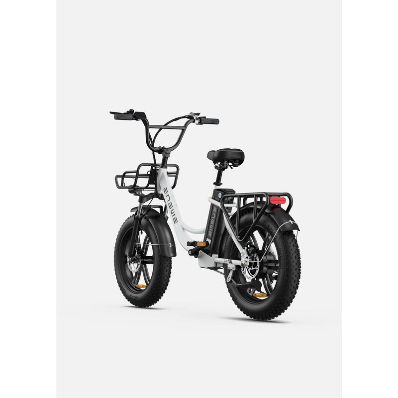 Bicicleta Elétrica ENGWE L20 | 250W | Autonomia 60KM | Cor Branca