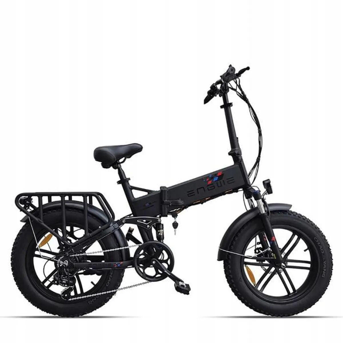 ENGWE Bicicleta elétrica dobrável Engine X fat tire 250W - preta