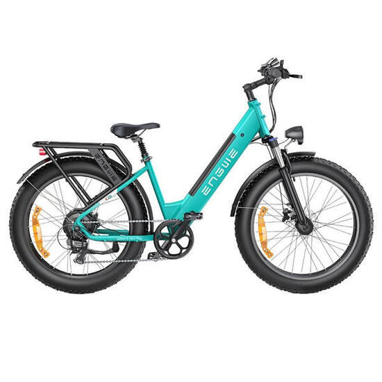 ENGWE E26 Step-thru elektrische fiets - 250W 768WH 140KM Schijfremmen - Blauw