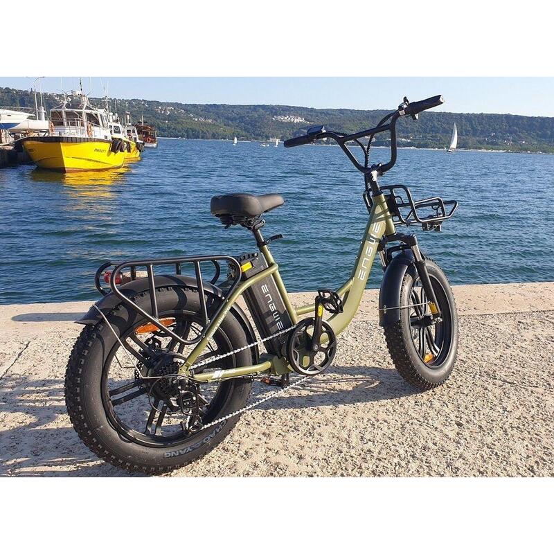 Bicicleta Elétrica ENGWE L20 | 250W | Autonomia 60KM | Verde