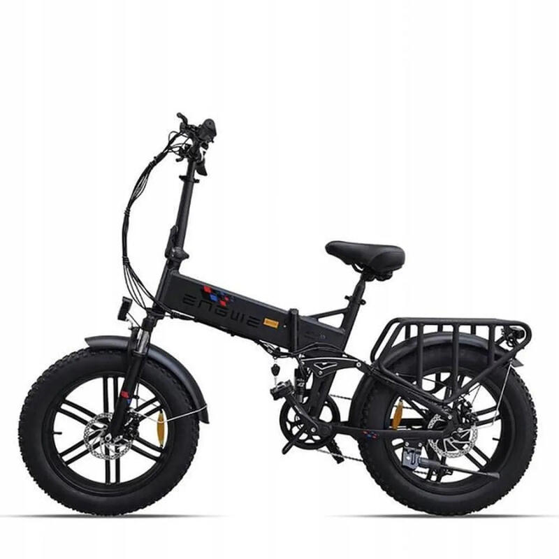 Vélo électrique ENGWE ENGINE X 250W - 60KM Autonomie - Freins à disque - Noir